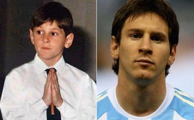 前巴萨青年队教练梅西在少年时期模仿马拉多纳差点去意甲球队