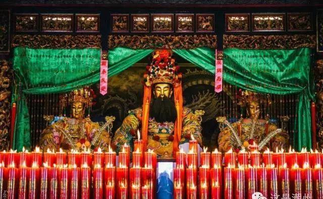 潮州青龙庙安济圣王出巡了赶紧祈福吧祈愿家庭和睦幸福美满