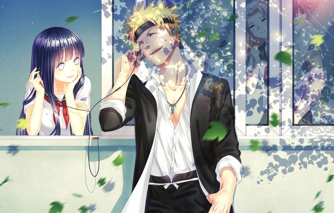 火影忍者鸣人和雏田的唯美爱情