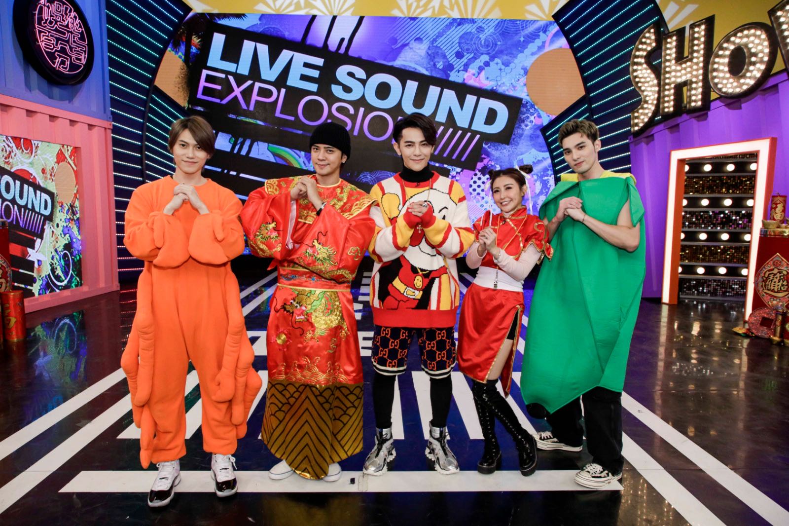 汪东城春节前变胖子 录制节目表示“赢得奖金全