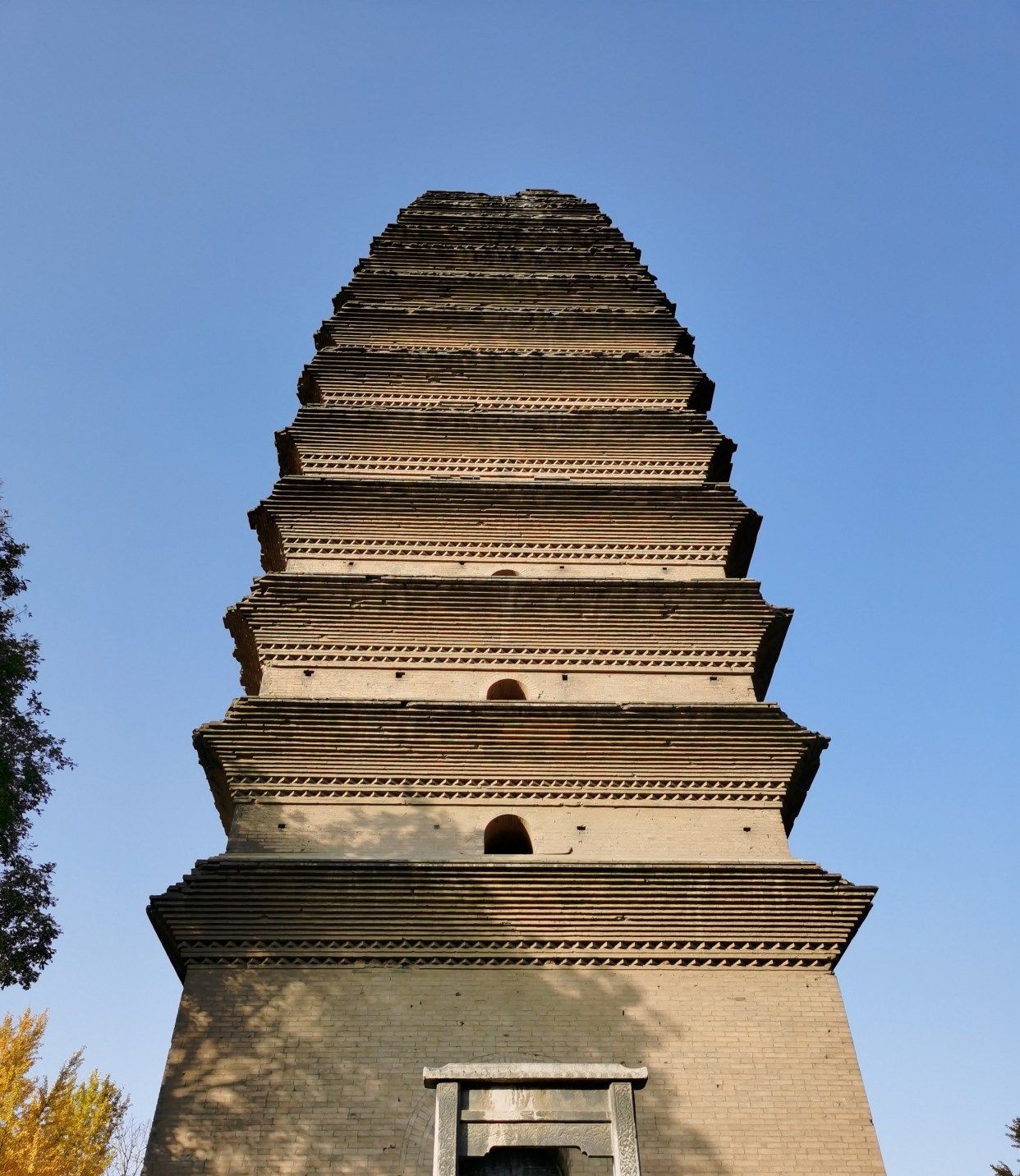 关中八景之雁塔晨钟