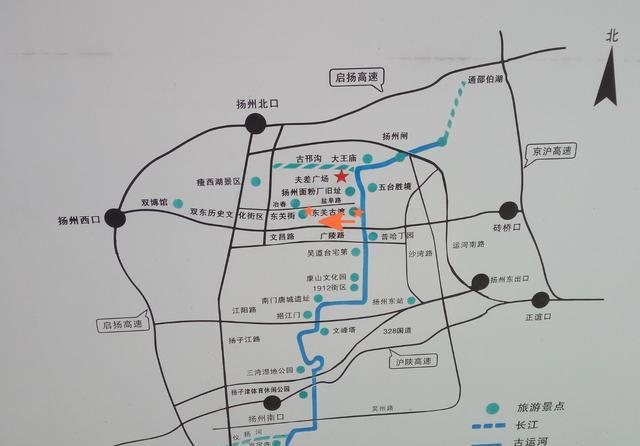 「扬州古运河游」(9):东关古渡,东门遗址广场,东关街