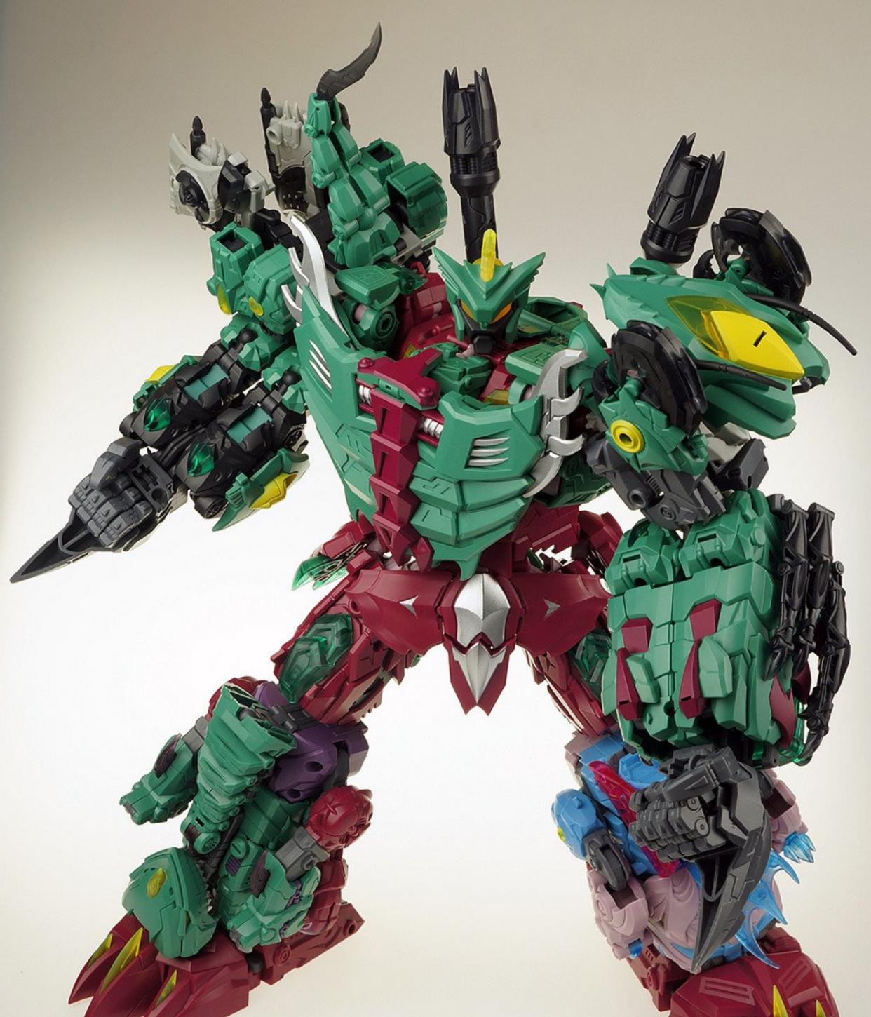 变形金刚动漫人物:狂派霸天虎隐者战士-海底狂魔 tfc版