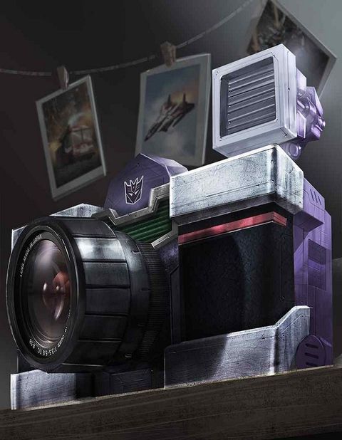 变形金刚 威震天副官震荡波和他的照相机