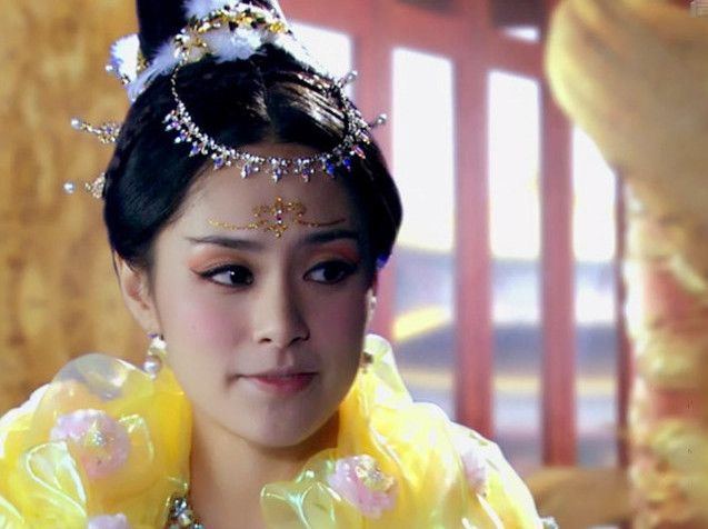 《财神有道》中阿娇扮演的八公主,玉皇大帝的第八个女儿,天庭的八公主