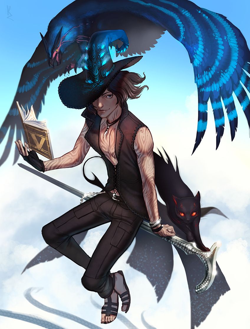 鬼泣5角色——新v同人作