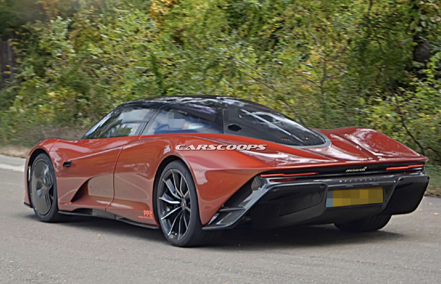 迈凯伦speedtail实车南美测试,全球限量106台,224万美元