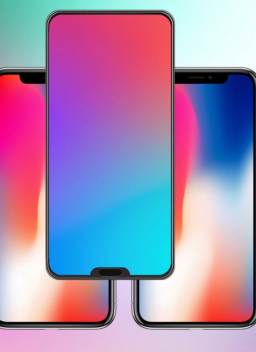 指纹刘海屏,概念版华为p20,对比iphone xs