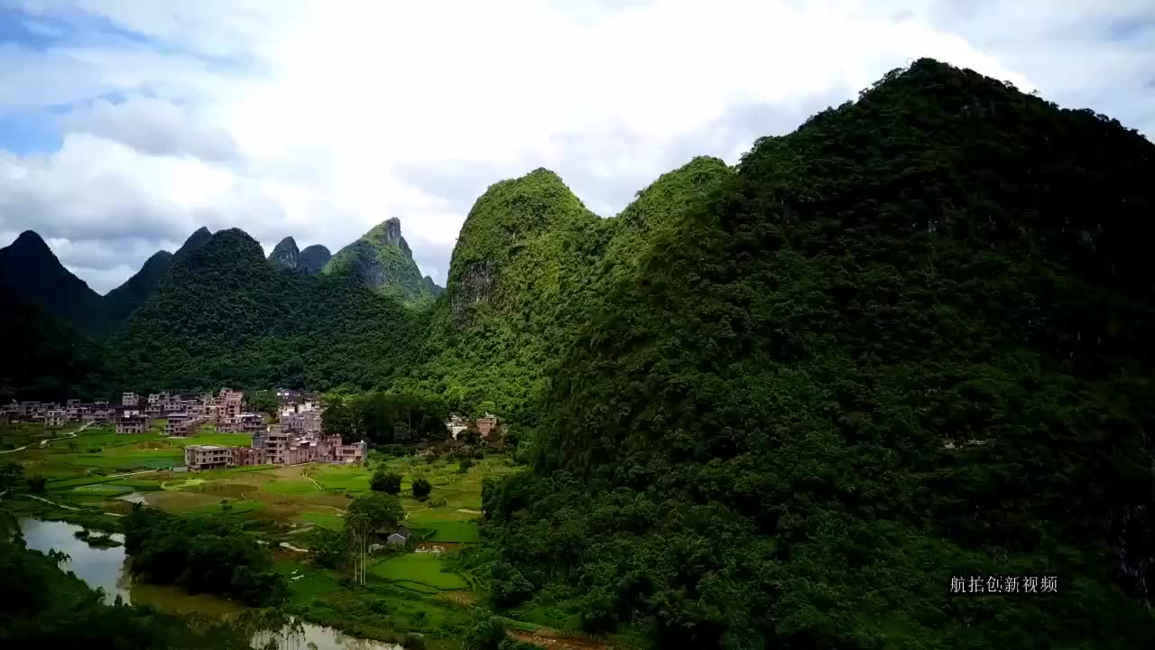 大山区里的房子之风水宝地