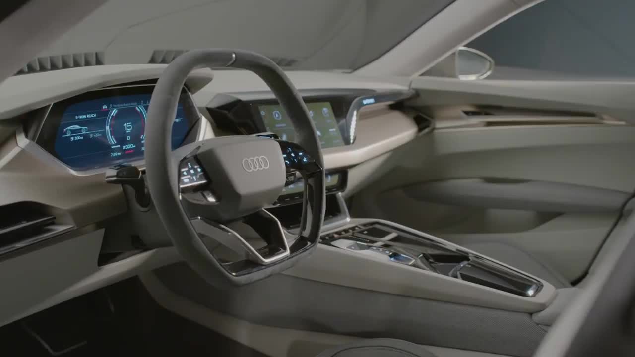 奥迪e-tron gt 内饰