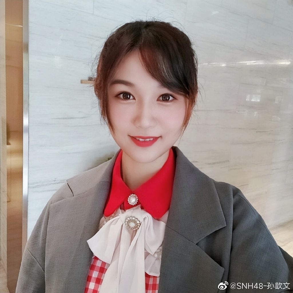 偶像美少女snh48-孙歆文迷人可爱美照欣赏
