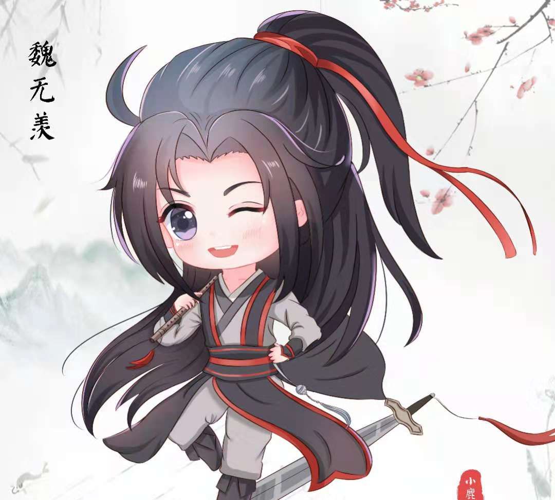 魔道祖师动漫情侣头像,是魏无羡比较可爱,还是蓝忘机更可爱呢?