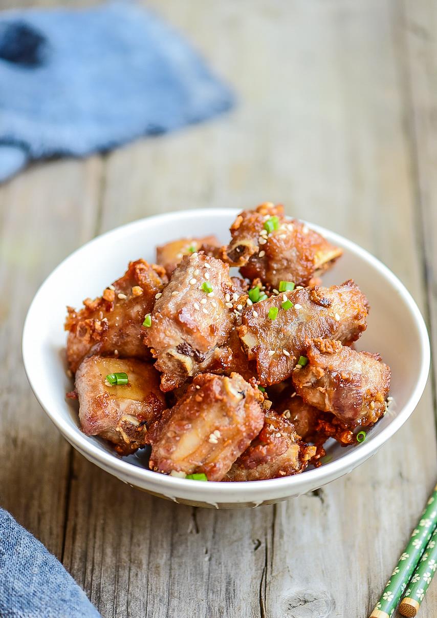 炸排骨几分油温你知道吗这个窍门一学就会这个做法也更下饭