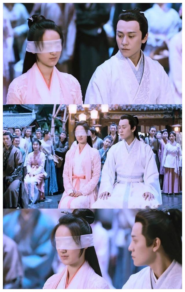 《听雪楼》袁冰妍秦俊杰美图分享,"人中龙凤"感觉与原著不符啊