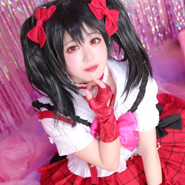 nico nico ni~,可爱小姐姐cos矢泽妮可,要做面带微笑的偶像!