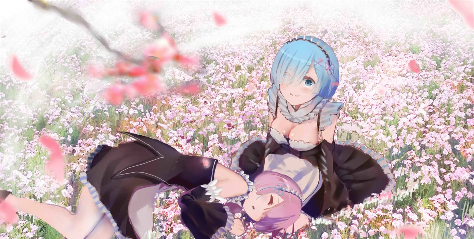 蕾姆和拉姆是《re:从零开始的异世界生活》之中的女角色,两姐妹是一对