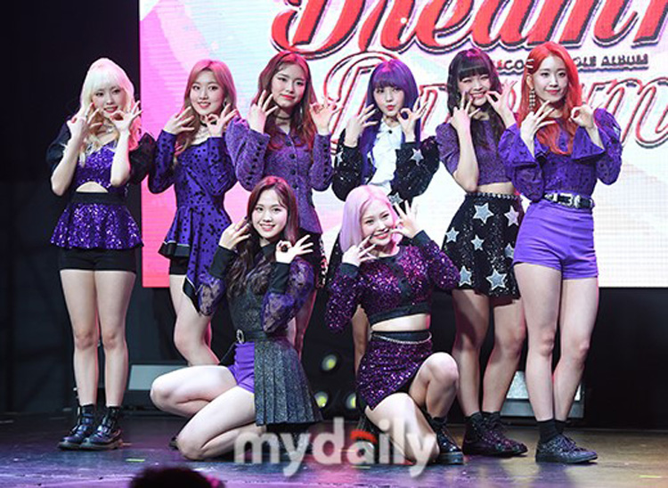 韩国女团dreamnote发第二张单曲 蓝色系造型显清新热舞|蓝色系|热舞