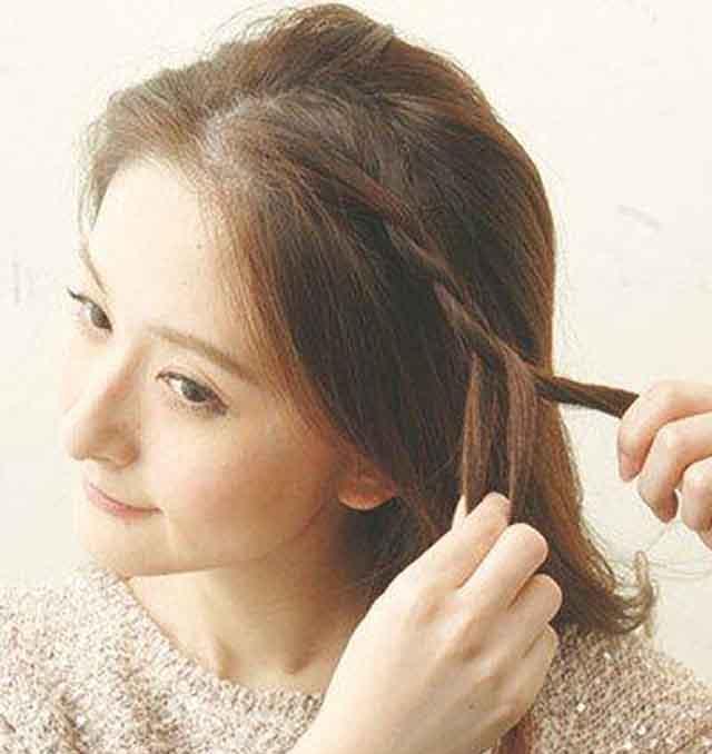 盘点3款减龄十足的编发,简单易上手,还能让你变少女