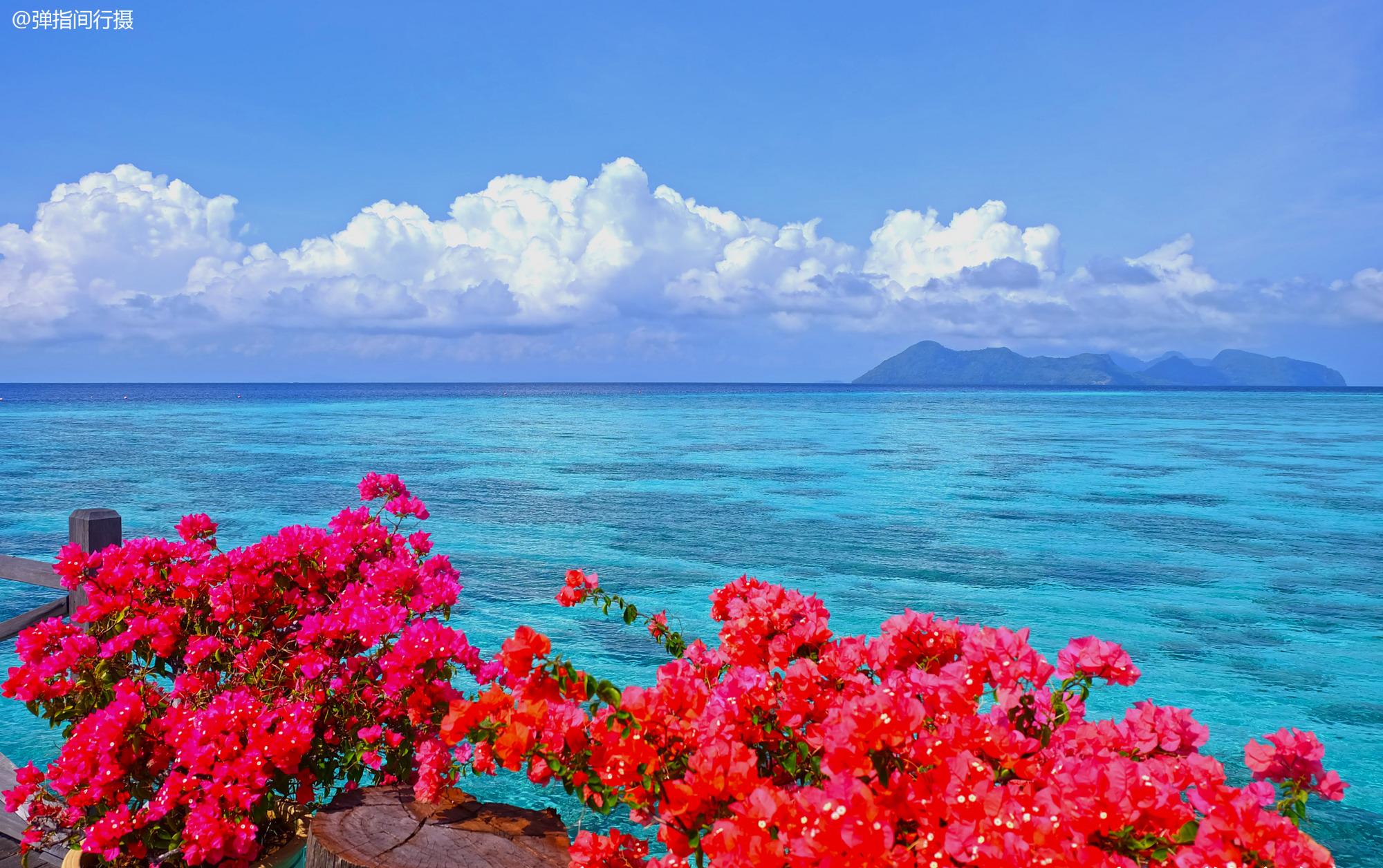 马来西亚隐世小岛,处在三国交界海域,绝美海景堪比马尔代夫