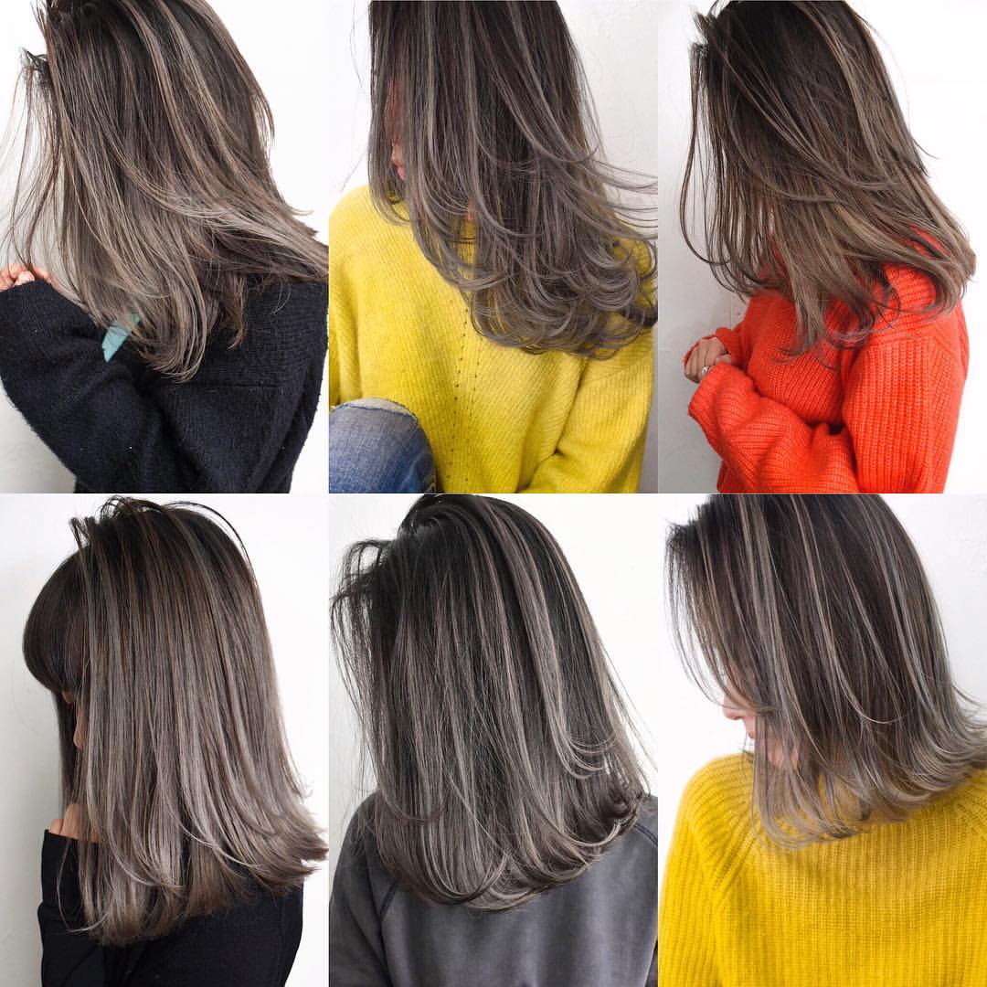 流苏染,线条染,散发女性魅力的头发色彩