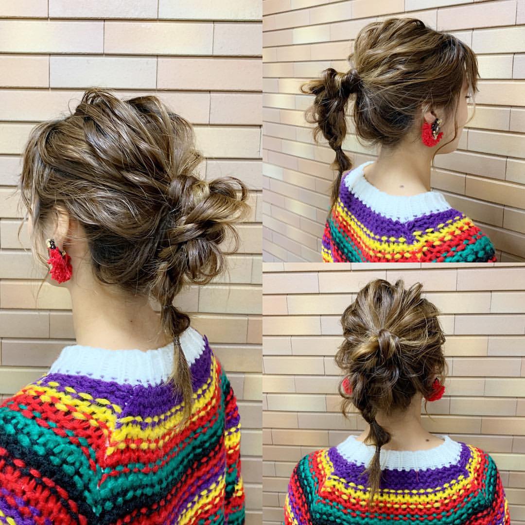 35款可爱优雅编发发型,今年冬天头发这样编