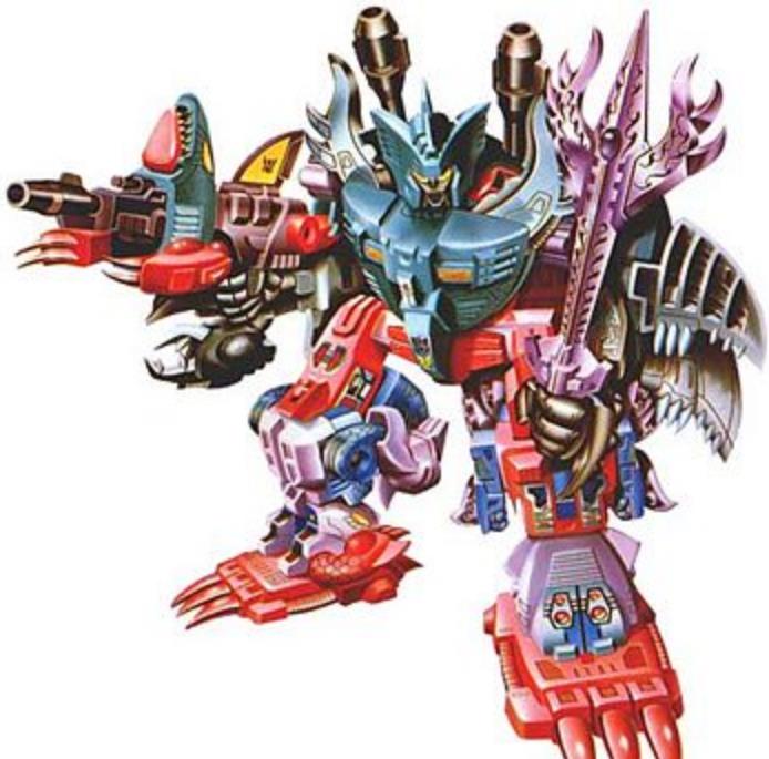 变形金刚动漫人物:狂派霸天虎隐者战士-海底狂魔 tfc版