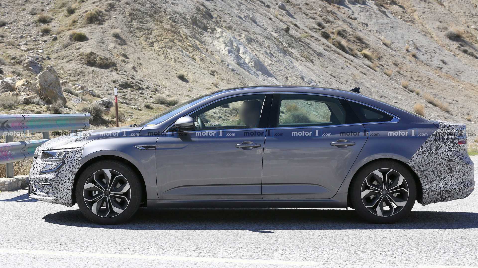 雷诺全新塔利斯曼轿车测试车曝光-新浪汽车