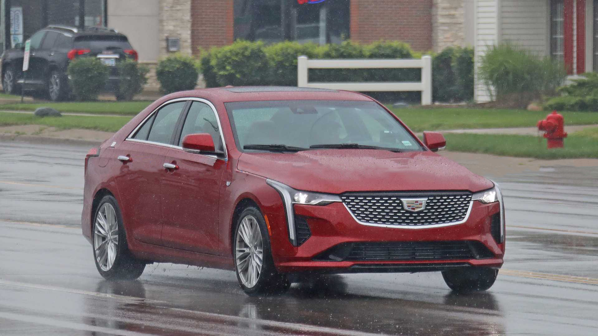 凯迪拉克ct4无伪谍照曝光车尾造型一言难尽