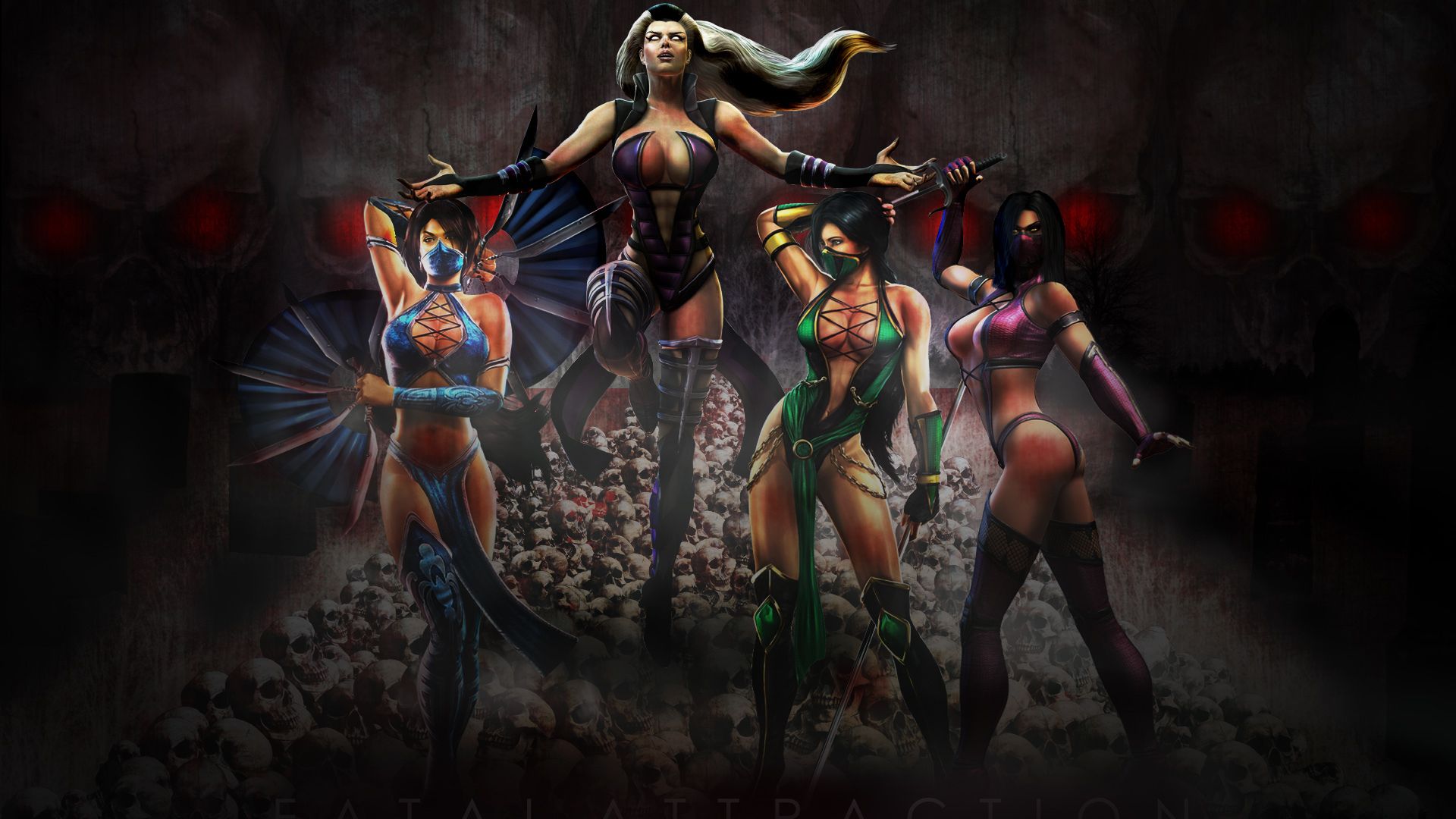 3d格斗游戏,真人快打,精美壁纸