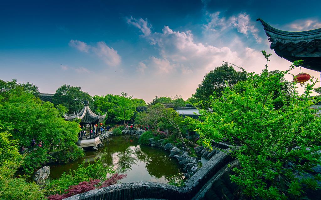 极美的苏州木渎古镇,被小桥人家挡住的,是一片壮阔的风景