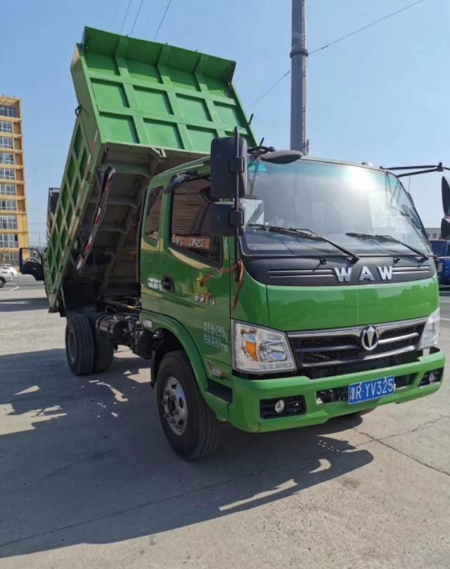 18年12月五征t3货箱38米二手自卸车