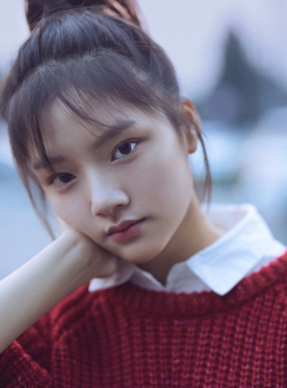 任敏：清新灵动不失优雅格调，宛如仙女，清新飘逸，优雅动人