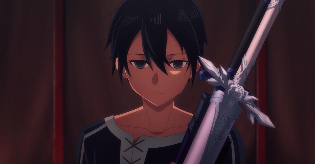 夜空之剑,不用说,就是桐人老爷自己的佩剑,对于桐人这样的剑士来说