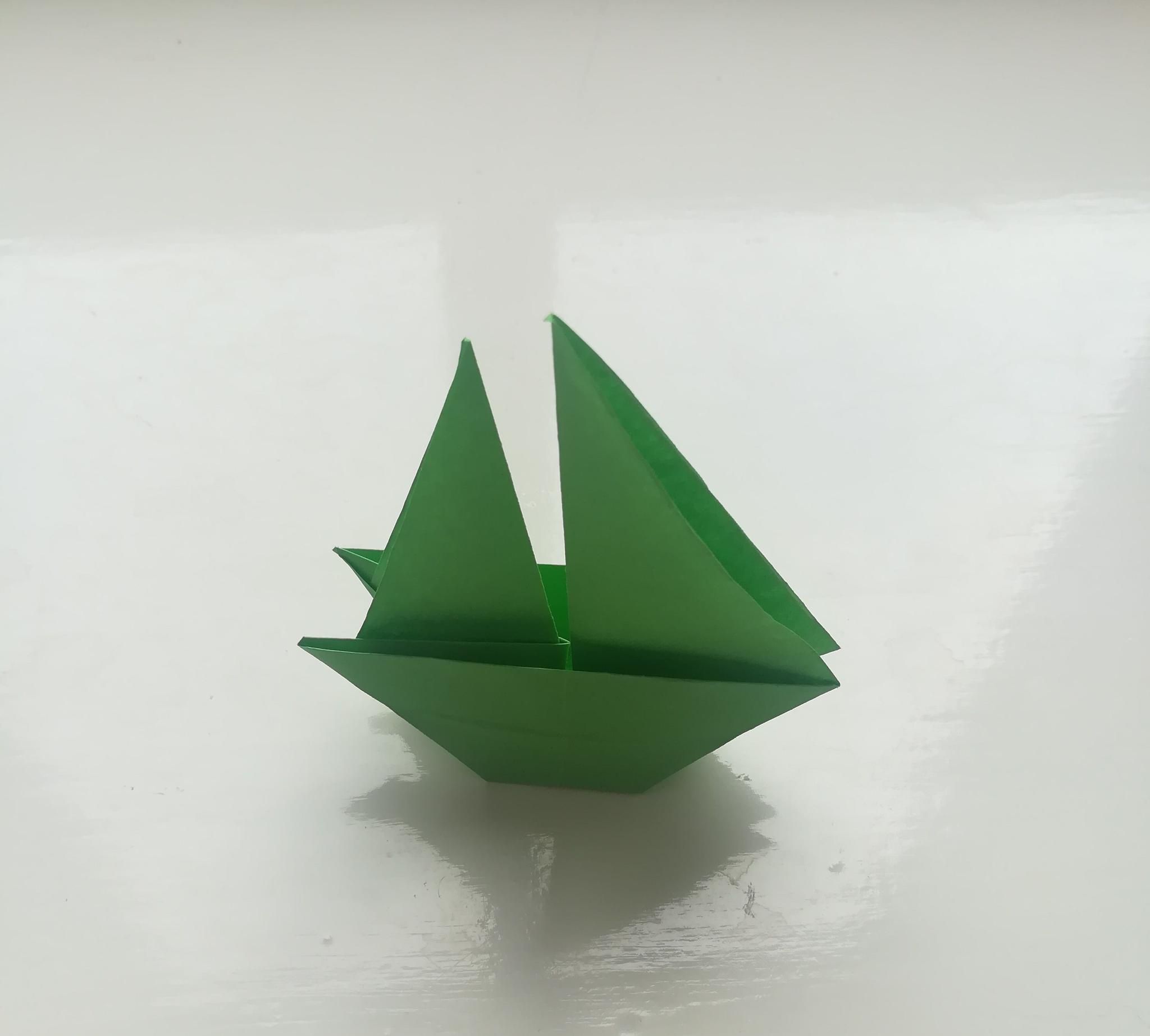 花花折纸:教你帆船折纸,让友谊的小船扬帆起航_高清图集_新浪网