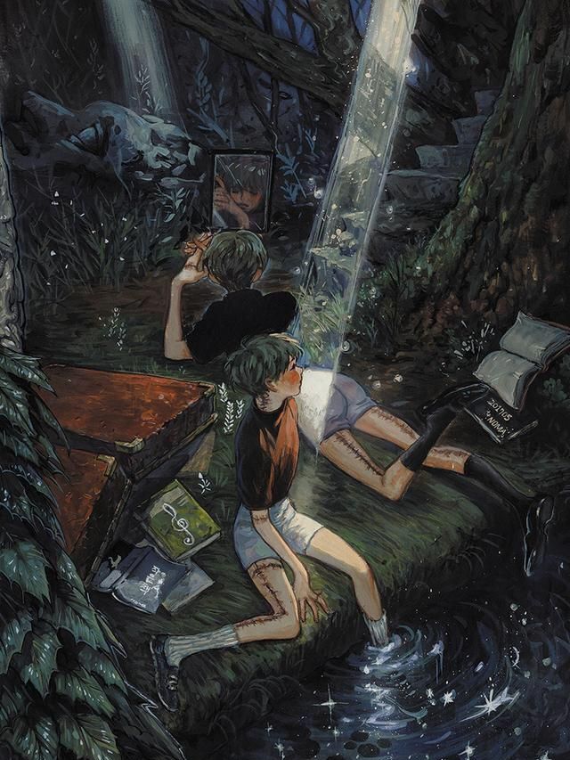 艺术家系列no.288-noma 韩国插画师 感受到了云端的温柔与自由