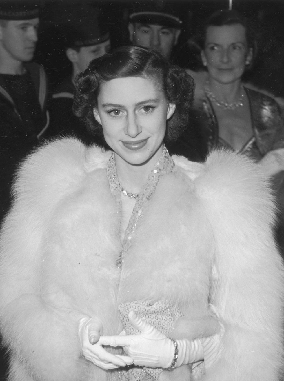 罗马假日女主原型一组照片带你欣赏玛格丽特公主的美丽年华