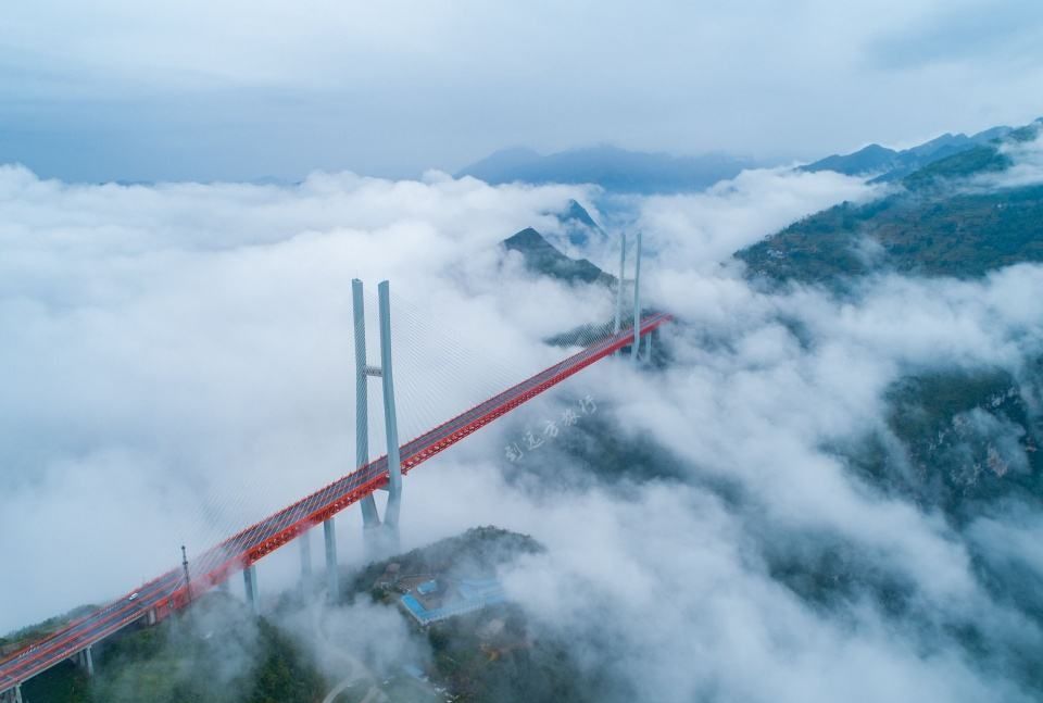 世界最高桥贵州北盘江大桥美景鉴赏