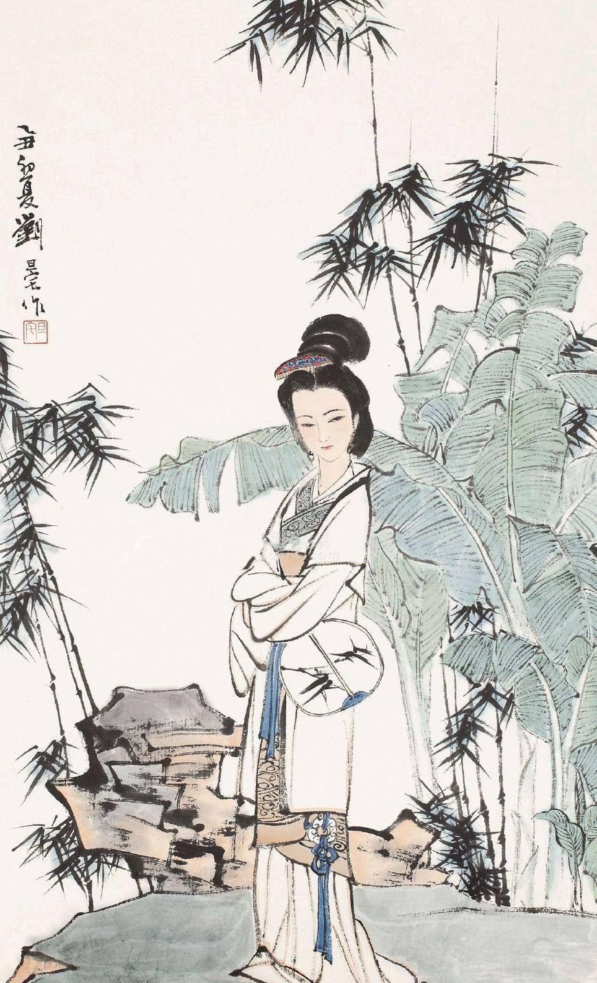 1 / 16 刘旦宅我国著名画家,原名浑,又名小粟,后改名旦宅,别名海云生