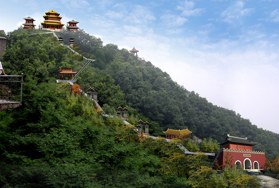 沂蒙山旅游区位于山东省,包含沂山景区,蒙山云蒙景区,龟蒙景区|龟蒙