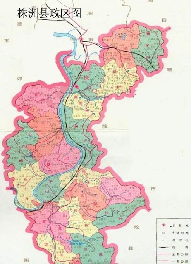湖南省的一个县,前几年被撤销,以一个"镇"的名字重新设区|湘江|株洲县