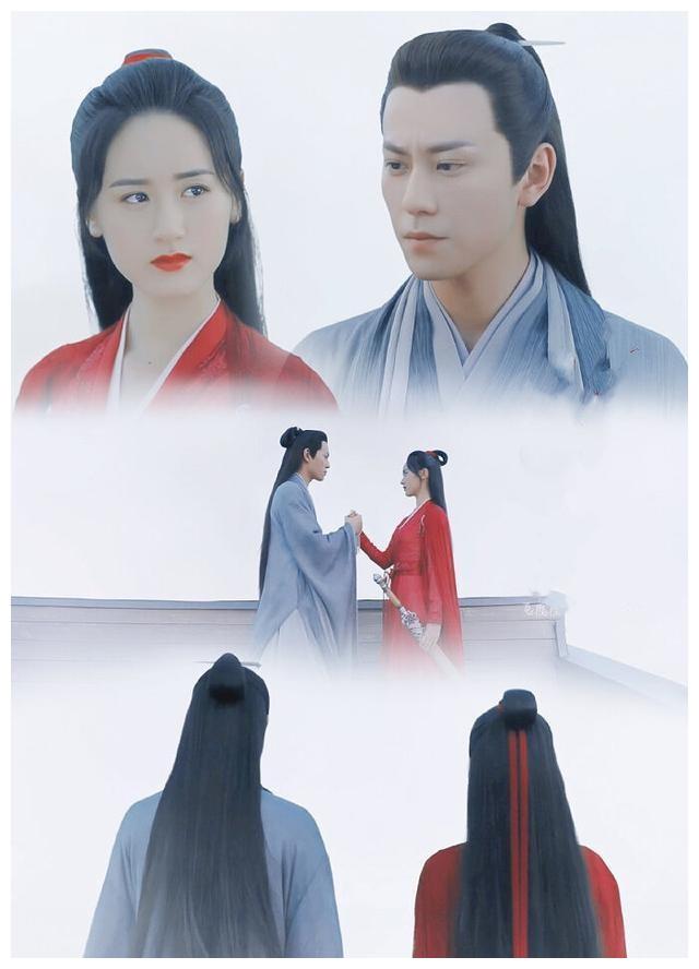 《听雪楼》袁冰妍秦俊杰美图分享,"人中龙凤"感觉与原著不符啊