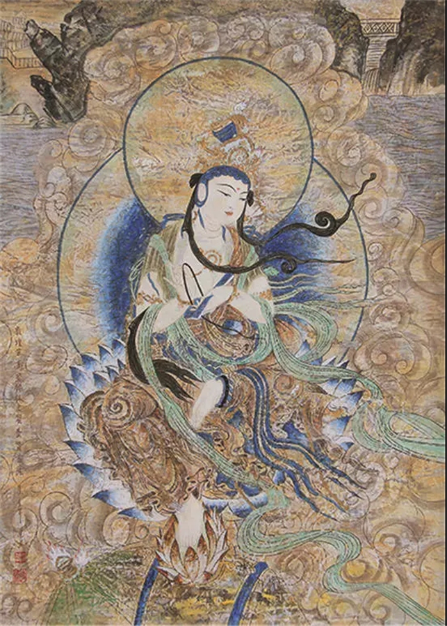 大龙画苑推荐当代收藏潜力画家:李建英|敦煌|李建英|画家_新浪网