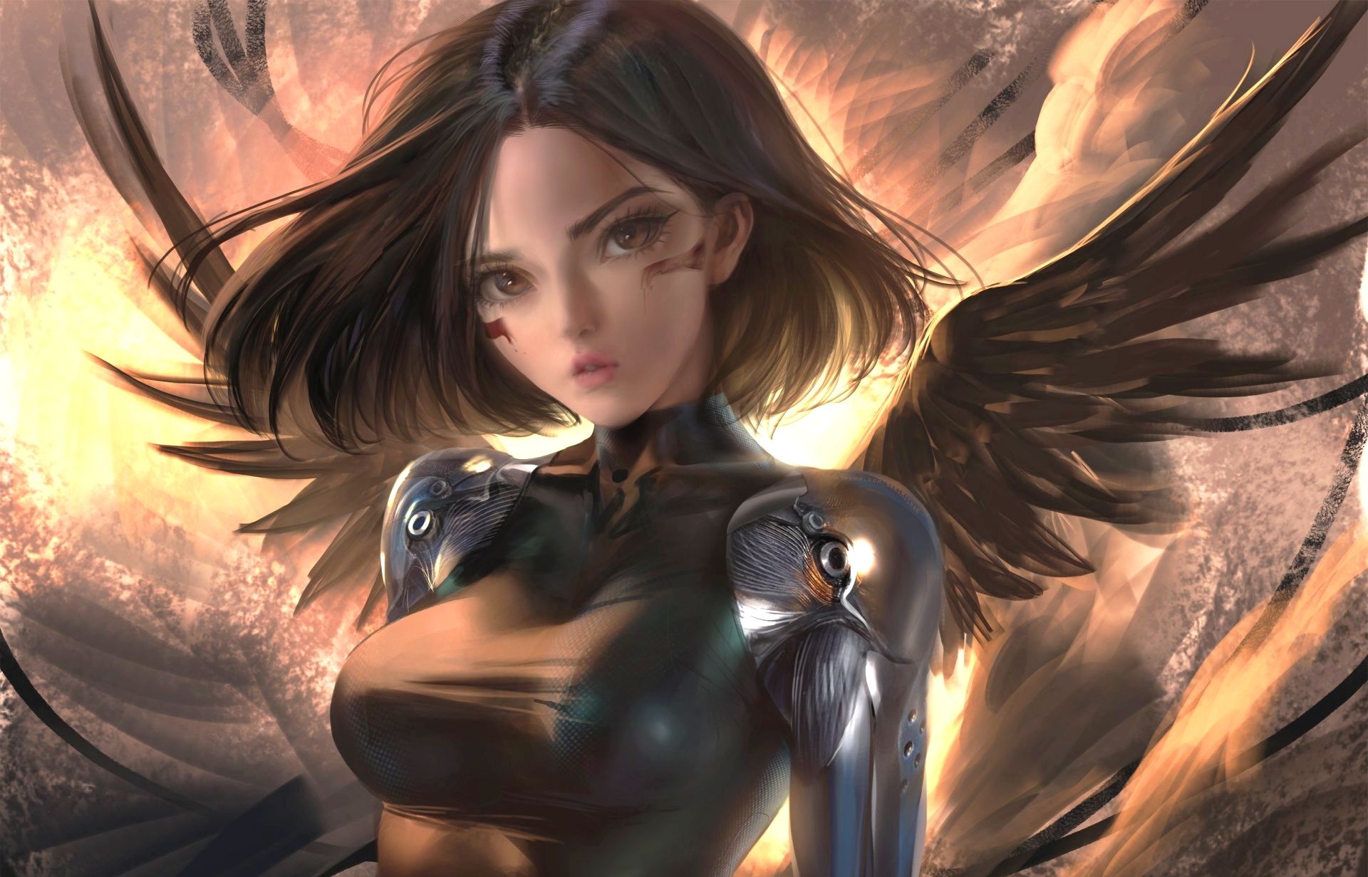 《阿丽塔:战斗天使》一组超酷壁纸,待机画面首选