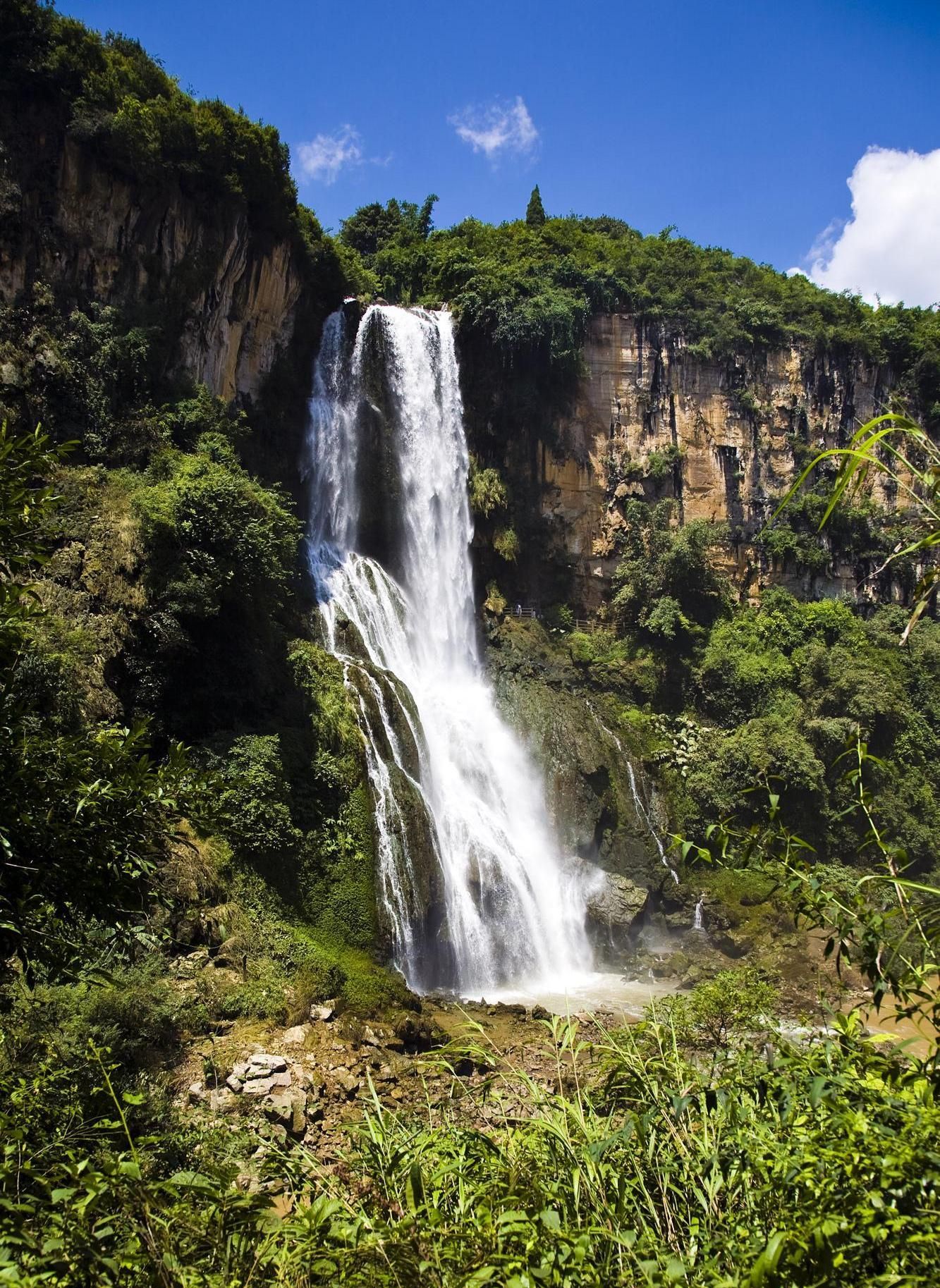 民间图集:贵州兴义,马岭河峡谷景区瀑布