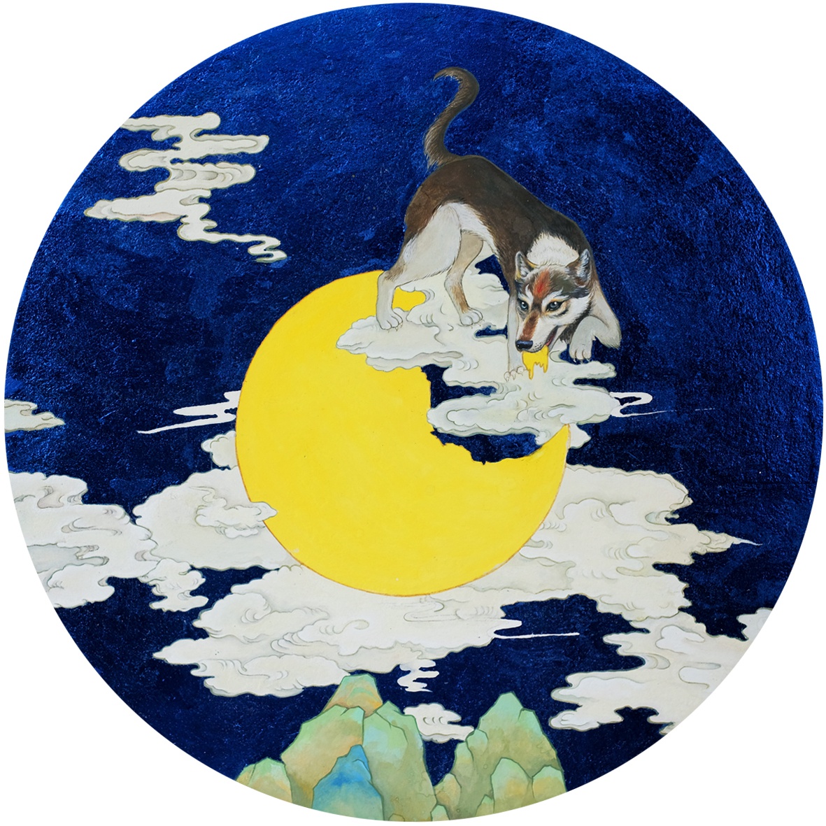 全国优秀青年画家推荐-崔晓旭|崔晓旭|中央美术学院|拜月_新浪新闻