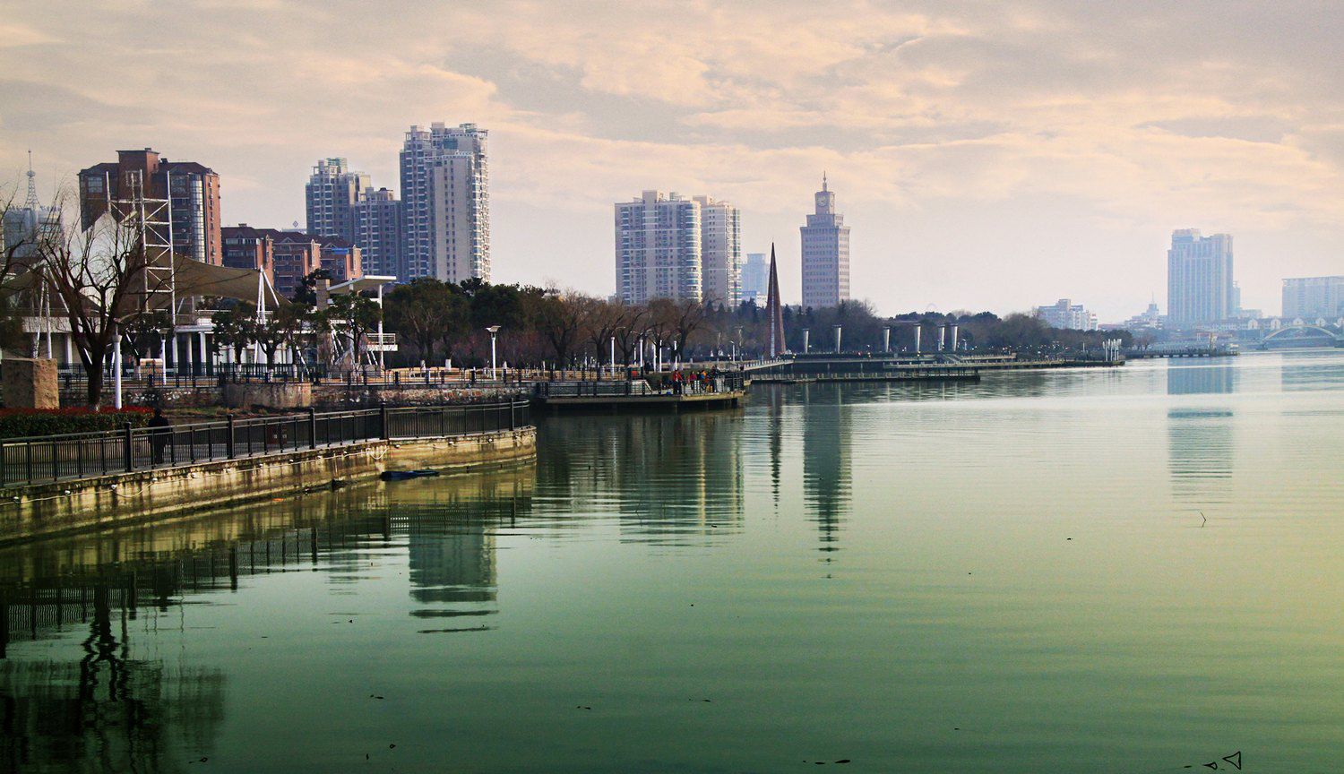 团氿湿地公园风景实拍(江苏宜兴)