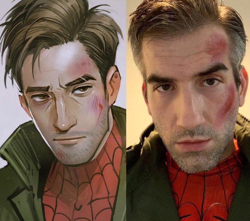 神同步彼特帕克!国外大神cos平行宇宙的蜘蛛侠,你打几分?