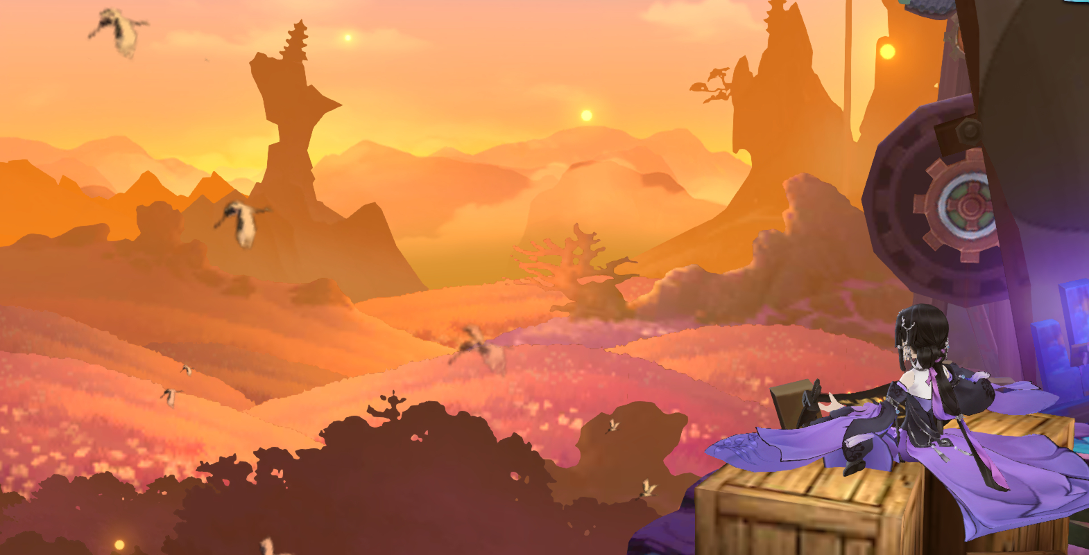 这款手游的美术品质堪称国风经典!玩家为指尖江湖画面点赞!