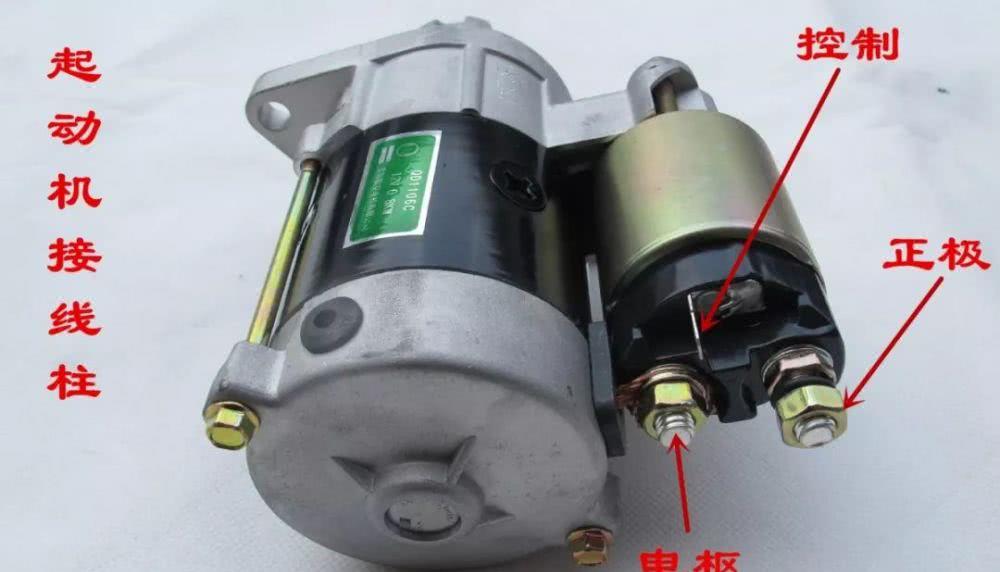 现在的汽车起动机都是电磁操控的,总体分为直流电动机,电磁开关和传动