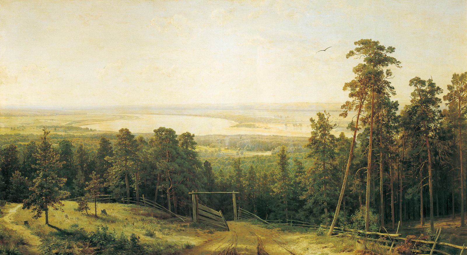 俄国现实主义风景绘画大咖希施金逼真风景油画欣赏